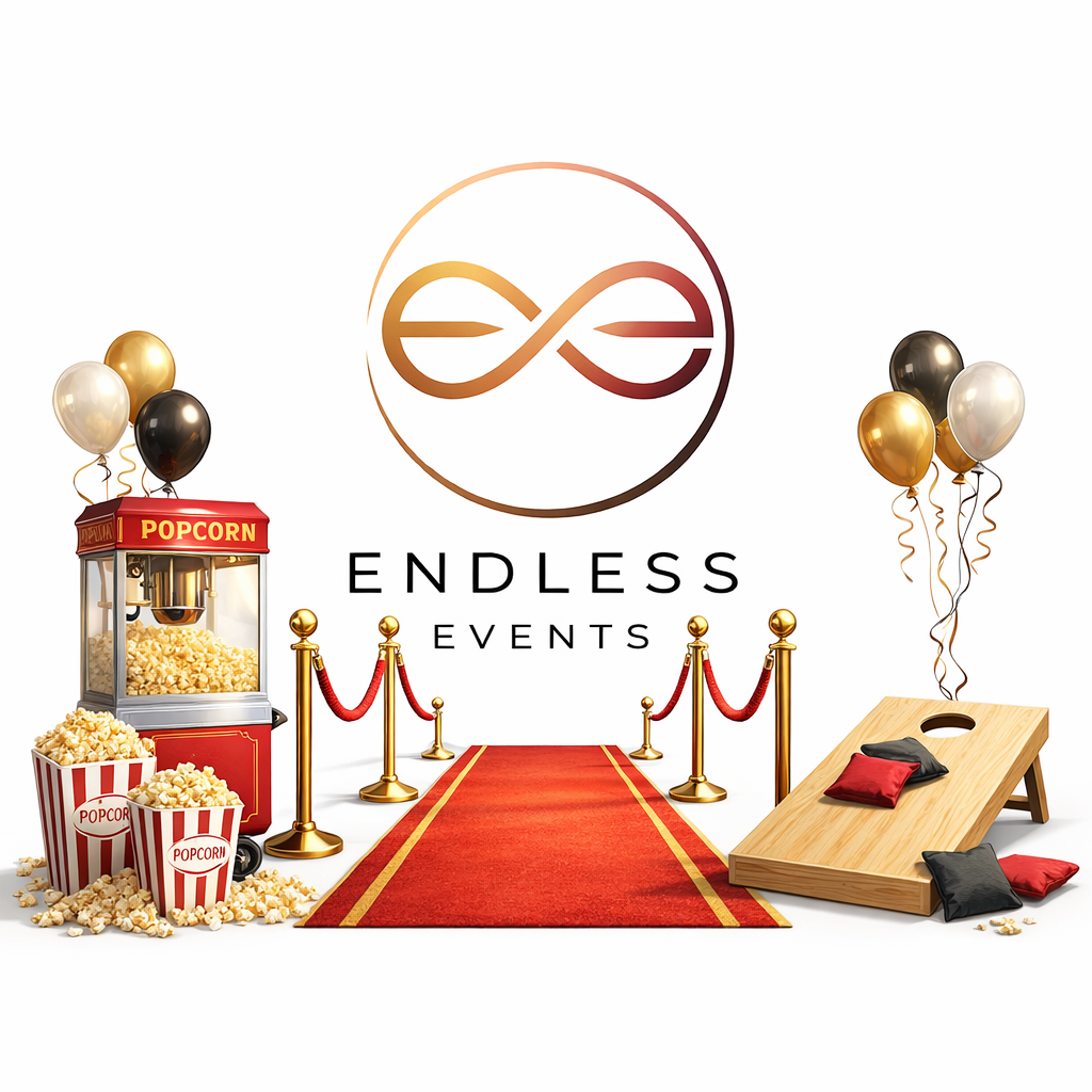 Endless Events featured rentals graphic