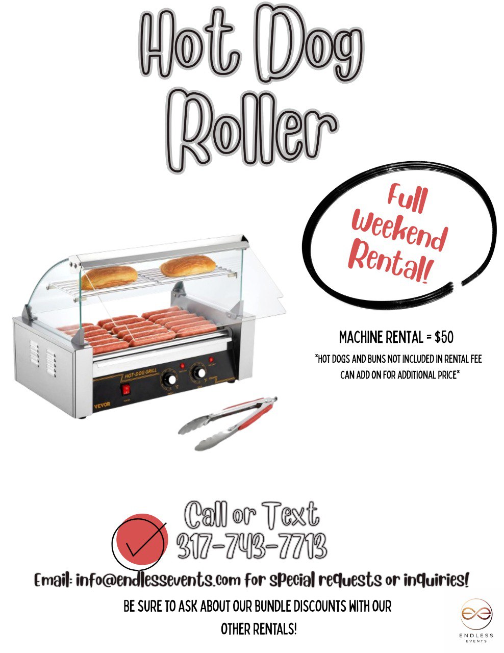 Hot Dog Roller flyer